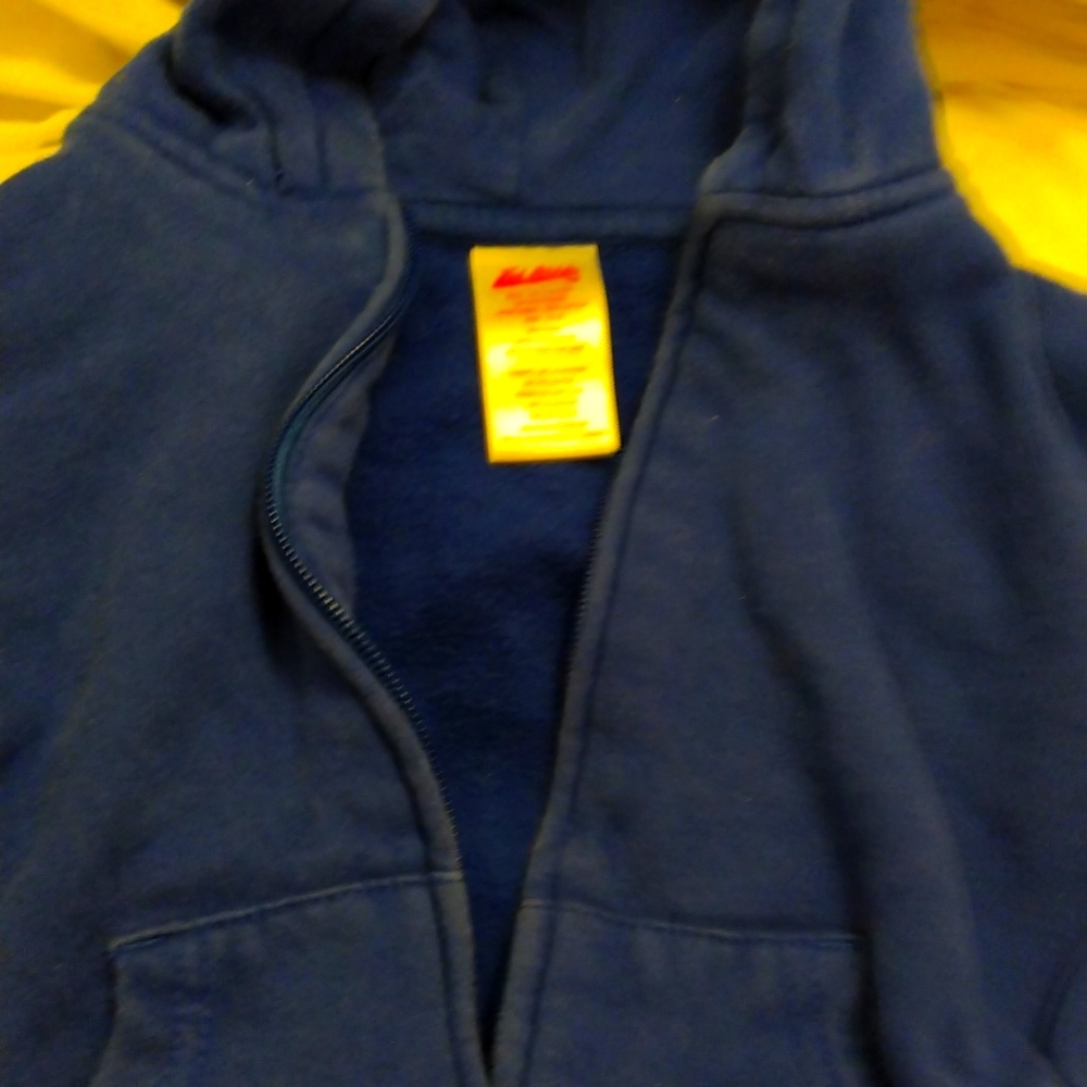 Blue Fleece Jacket Size 5/6 Kids